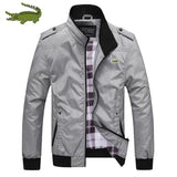 Business leisure high quality men&#39;s Baseball Jacket zipper stand collar jacket outdoor sports printed Baseball