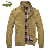 Business leisure high quality men&#39;s Baseball Jacket zipper stand collar jacket outdoor sports printed Baseball