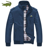 Business leisure high quality men&#39;s Baseball Jacket zipper stand collar jacket outdoor sports printed Baseball